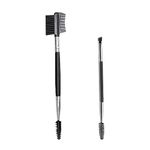 Eyebrow Brush, 2 Pcs Eyelash Comb, Double-ended Eyelash Comb, Eyelash Brush, Double-Sided Eyebrow Brush, Eyelash Separator, Makeup Tool, for Modifying Eyebrows and Eyelashes