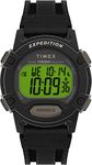 Timex Expedition Men's 41mm Black Leather and Fabric Strap Sport Watch TW4B25200