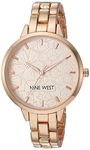 Nine West Women's Bracelet Watch, Rose Gold