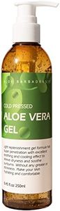 benatu Aloe Vera Gel for Face and Hair, 100% Pure Cold Pressed, Natural Facial Moisturizer for Sunburn Relief, Ance, Skin Care (8.8 fl oz)