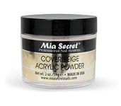 Mia Secret Cover Beige Acrylic Powder 2 Oz by mia secret