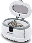 Magnasonic Professional Ultrasonic Jewelry Cleaner Machine for Cleaning Eyeglasses, Watches, Rings, Necklaces, Coins, Razors, Dentures, Combs, Tools, Parts, Instruments (CD2800)