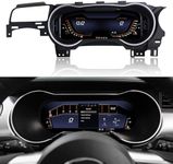 12.3inch Digital Instrument Cluster for Ford Mustang 2018 2019 2020 2021 2022 2023,QLED Screen Multiple UI,Wireless carplay,Direct OEM Replacement​