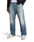 G-STAR RAW Men's Carpenter 3D Loose Fit Jeans, Antique Faded Blue Agave, 36W x 32L