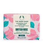 The Body Shop British Rose Exfoliating Soap (Pack of 1)