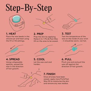 Mylee Hard Wax Kit – Complete Hair Removal Set for Face & Body