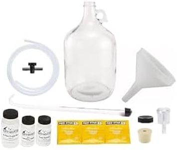 North Mountain Supply 1 Gallon Mead Making Kit with Instructions Included - Only Honey and Bottles Required