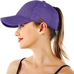 BLURBE Ponytail Baseball Caps for W