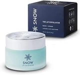 SNOW Lip Exfoliating Sugar Scrub - Lip Scrub Exfoliator for Plump & Soft Lips - Lip Care Product with Jojoba Oil - Moisturize Dry Lips - Lip Care Kit Essential - Lavender & Mint