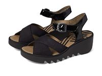 FLY LONDON BACE411FLY, Black Cupido/Luxor, 9-9.5