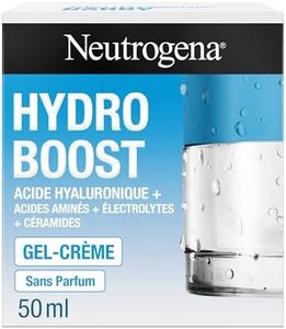 Neutrogena | Gel-Crème Hydro Boost (pot de 50 ml) – Crème hydratante pour les peaux sensibles à l'acide hyaluronique et tréhalose botanique – Gel hydratant pour un teint frais et éclatant