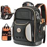 Tool Bag Backpack, 75 Pockets & Loo