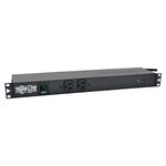 TRIPP LITE Metered PDU, 15A, Isobar Surge Suppression, 3840J, 14 Outlets, 120V, 5-15P, 15 ft. Cord, 1U Rack-Mount Power