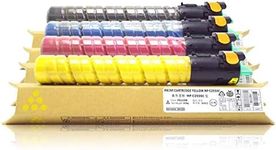 Compatible with MPC2550 Printer Toner Cartridge for RICOH Aficio MPC2010 RICOH 2030 RICOH 2050 RICOH 2530 RICOH 2550 Laser Printer Toner Cartridge,Fourcolors