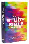 NKJV, Study Bible for Kids, Softcover, Multicolor: The Premier NKJV Study Bible for Kids