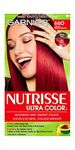 Garnier Nutrisse Ultra Color, Permanent Hair Dye, 660 Fiery Red, Vibrant Colour, Silky and Smooth Hair Enriched With Avocado Oil, 1 Application