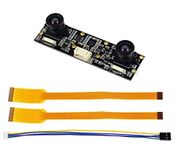 Waveshare for Jetson Nano Camera IMX219-83 Stereo Camera Dual IMX219 8MP Binocular Camera Module Supports NVIDIA Jetson Nano Developer Kit Original and New B01 Version