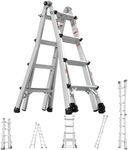 Extension Ladder with Wheels,22 FT 