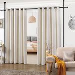 FLY HAWK Room divider curtain rod,Anywhere Expandable Room Divider, Tension Curtain Rod, Damage Free Freestanding Vertical Tension Stand, maximum extension W:70inch H:125inch (Black)