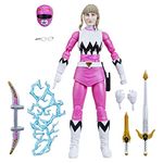 Power Rangers Lightning Collection Lost Galaxy Pink Ranger 6-Inch Premium Collectible Action Figure Toy with Accessories, Kids Ages 4 and Up