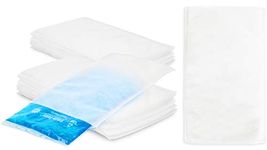 com-four® 50x Disposable Nonwoven Cover for Cold & Warm Multiple Gel Compression | Gel cooling pack Protective cover to protect your skin