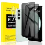 AKLPP 2+2 Pack Privacy Screen Protector for Samsung Galaxy S23 FE with Camera Lens Protector, Anti-Spy Tempered Glass Film Accessories, Private Protection, Anti-Scratch, Case-Friendly, 9H Hardness