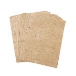 50 Sheets Mulberry Paper Handmade Paper - Natural Fiber Rice Paper for Calligraphy, Scrapbooking, Decoupage Paper & DIY Art Crafts - (7.87 x 10.63 inches / 20 x 27 cm)