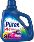 Purex Liquid Laundry Detergent Plus Clorox2 Stain Fighting Enzymes, Original Fresh, 128 Fl Oz