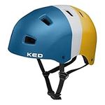 KED Unisex Youth 5forty Bicycle Helmet, 3 Colours, Retro Boy, L (57-62 cm)