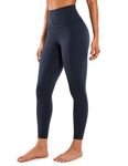 CRZ YOGA Women's Naked Feeling I High Waist Tight Yoga Pants Workout Leggings - 25 Inches Navy-R009 12