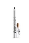 Dazller Eyeliner Pencil, 1.5g, Jet Black Matte, Smudge-proof, Water-resistant, Lightweight, Long stay, Smooth gliding, Built-in sharpener, (Black 1)