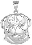 Dazzling 925 Sterling Silver Pug Do