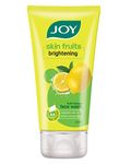 Joy Skin Brightening Lemon Face Wash (150ml) With Vitamin C For Naturally Glowing Skin | Removes Excess Oil & Dirt | Suitable For All Skin Types