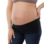 Ingrid & Isabel Basics - Bellaband - Belly Bands for Pregnant Women, Black, S