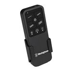 Westinghouse 7787900 Four Speed Black Ceiling Fan Remote Control with Backlit Buttons