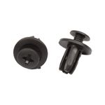 uxcell a13042600ux0693 Black Clips/Rivets/Fastener, 100 Pack