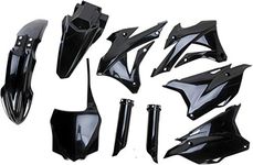 Acerbis - 14-21 Kawasaki KX85/100 Plastic Kit - Black (2374100001)