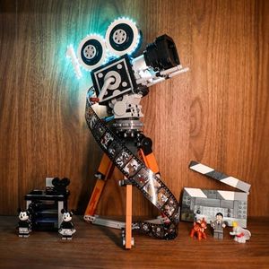 BRIKSMAX Led Lighting Kit for LEGO-43230 Walt Disney Tribute Camera - Compatible with Lego Disney Building Set- Not Include Lego Set