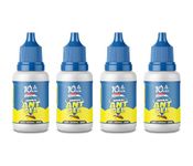 Amish Herbal Ant Gel Pack of 4 | 10 Min Max Bait Formula | Powerful Organic Repellent & Cleaner | Removes Red, Rekha, Laxman, Antox Pests | Natural Dawa Protector for Home & Kitchen