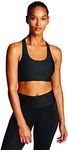 Champion Women's Absolute Sports Bra with SmoothTec Band, Black, X-Small