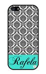 iZERCASE Personalized Turquoise Pattern iphone 5 case - Fits iphone 5, iphone 5S T-Mobile, AT&T, Sprint, Verizon and International