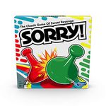 Sorry Board Game for Kids Ages 6 and Up; Classic Hasbro Board Game; Each Player Gets 4 Pawns; Family Game