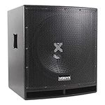 VONYX Pro 15" Active Powered Subwoofer Bass Bin DJ Disco PA Sub Speaker 800W