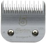 Oster CryogenX Professional Animal Clipper Blade, Size No. 5 Skip Tooth