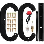 POSEAGLE 753-06469 Paddle Kit with 731-08171 Shave Plate for Cub Cadet MTD 21XPES, 221HP, 221LHP, 1X21HP, 1X21LHP, 1X221HP, RM2100, Troy Bilt Squall 210, 2100, 123R, 179E, 208E, 208XP Snow Blowers