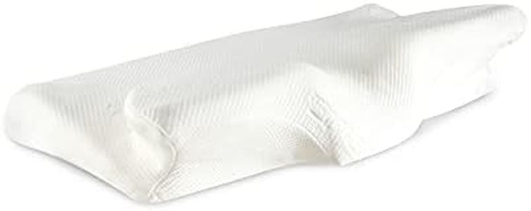 The White Willow Cervical Orthopedic Memory Foam Pillow for Sleeping, Back Pain & Neck Pain Relief Ideal for Side, Back & Stomach Sleeper (23.5" L x 15" W x 4.5" H) -White