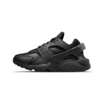 Nike Women's Air Huarache Sneaker, Black/Black-Anthraci, 4.5 UK