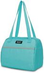 PACKIT Freezable Hampton Tote Bag - Stylish Design Picnic Lunch Cooler Bag for Travel, Cool On-The-Go Convenience - 27x20x22cm (Mint)