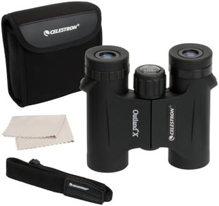 Celestron Outland X 10x25 Binoculars, Black (71341)