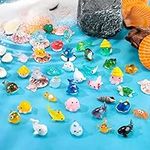36 Pcs Ocean Mini Figurines Resin A